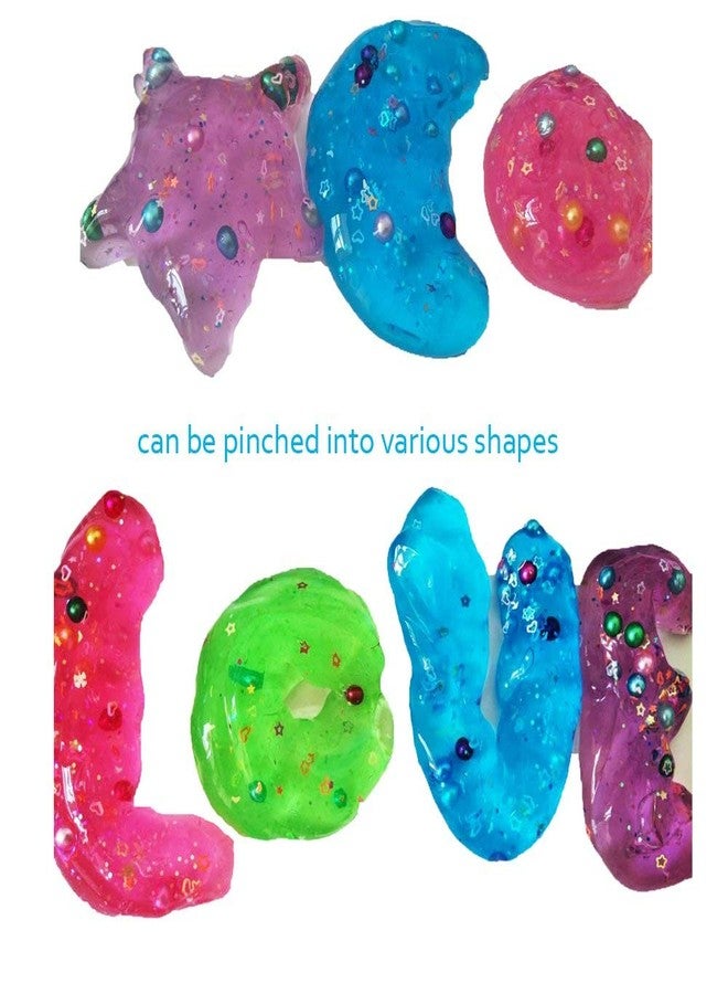 JULIANA Slime Making Kit for Kids Colorful Glitter and .Make 20+ Slimes. Age 4 Years and Above (Multicolour) (Diwali 1) (kit 5) - Image 4